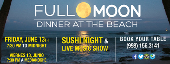 Full Moon Dinner at the Beach